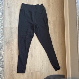 PTULA Black High-Waisted Leggings.